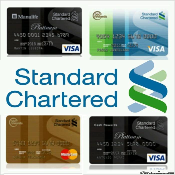 1st picture of How to Apply for a Standard Chartered Bank Credit Card | Standard Chartered Credit Card Application Assistance Philippines (Online) Offer in Cebu, Philippines