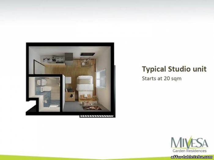 4th picture of Mivesa Lahug Garden Resort Condo For Sale in Cebu, Philippines