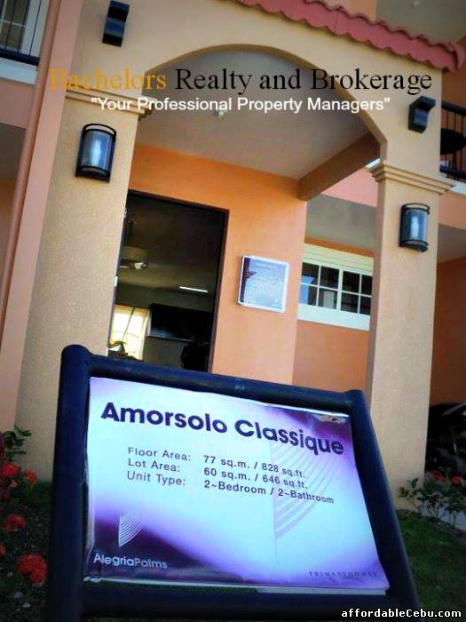 3rd picture of Alegria Palms Amorsolo Classique townhouse For Sale in Cebu, Philippines