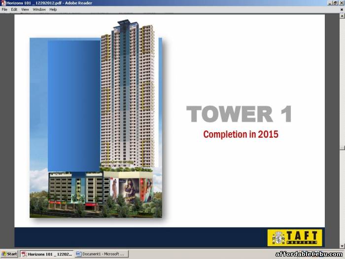 1st picture of Tallest Condominium in Town (Horizon 101) Mango Ave. For Sale in Cebu, Philippines