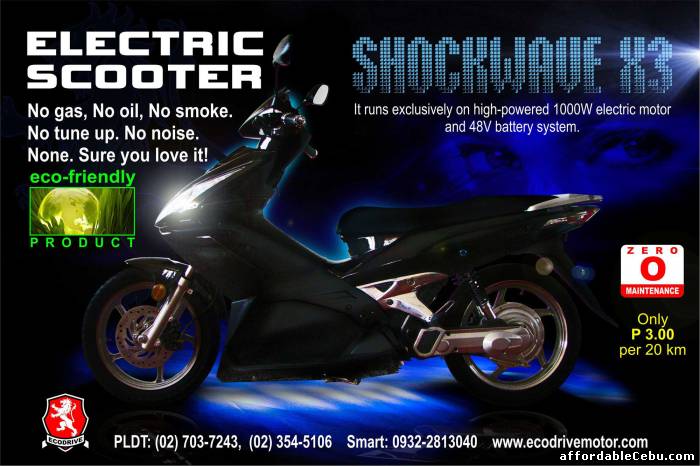 1st picture of ebike electric motorcycles/ebike For Sale in Cebu, Philippines