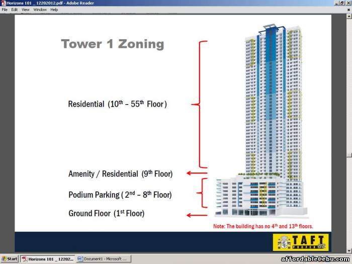 2nd picture of Tallest Condominium in Town (Horizon 101) Mango Ave. For Sale in Cebu, Philippines