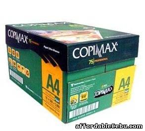 1st picture of Copimax A4 Copy Paper 80gsm/75gsm/70gsm For Sale in Cebu, Philippines