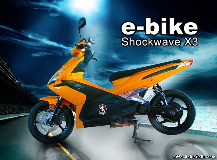 4th picture of e bike shockwave x3/ electric motorcycles ebike For Sale in Cebu, Philippines