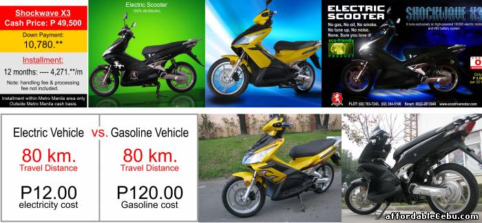 1st picture of e bike shockwave x3/ electric motorcycles ebike For Sale in Cebu, Philippines