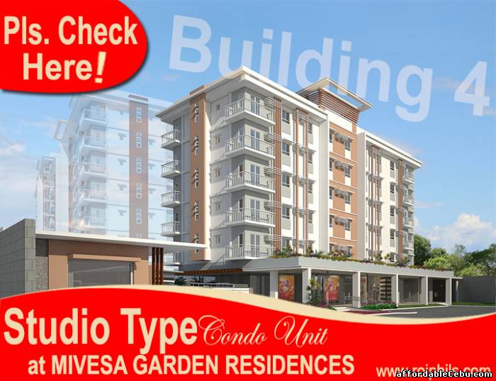 1st picture of Affordable Studio Type Condo, Building 4 at MEVISA Garden Residences For Sale in Cebu, Philippines
