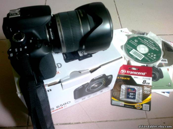 1st picture of Canon EOS 650D For Sale in Cebu, Philippines