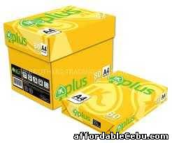 1st picture of IK Plus A4 Copy Paper 80gsm/75gsm/70gsm For Sale in Cebu, Philippines