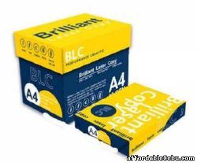 1st picture of Brilliant A4 copy Paper 80gsm/75gsm/70gsm For Sale in Cebu, Philippines