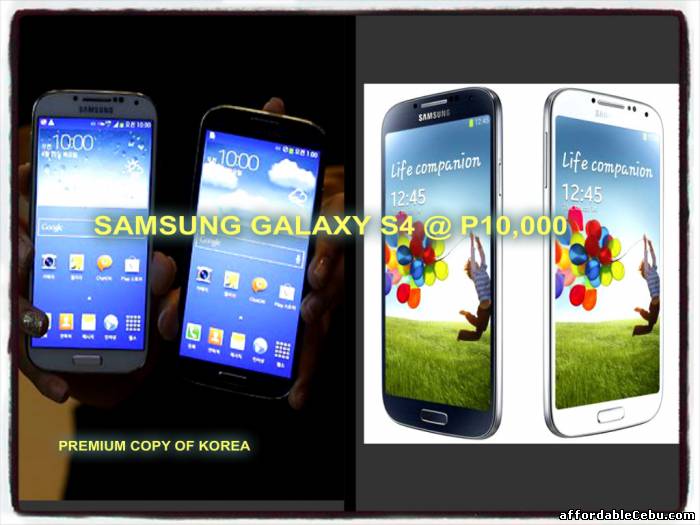 1st picture of FOR SALE: BRANDNEW SAMSUNG S4(CLASS A:KOREA) For Sale in Cebu, Philippines