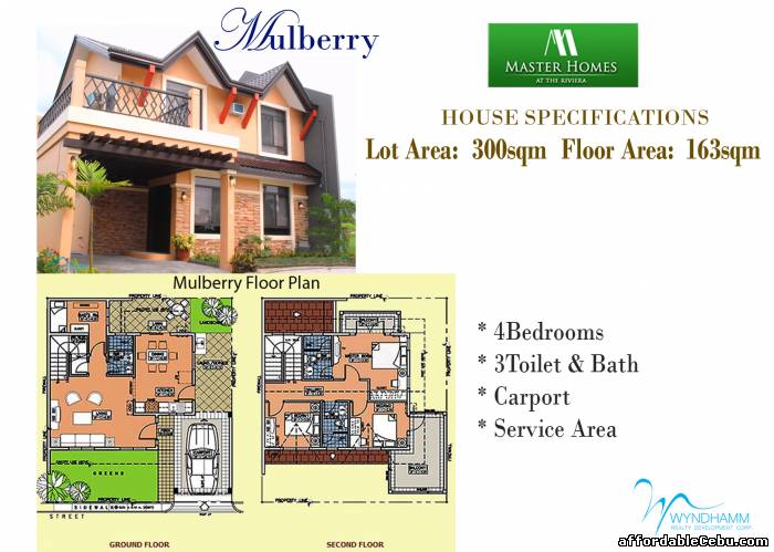 5th picture of Master Homes Mulberry House Model For Sale in Cebu, Philippines