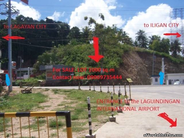 1st picture of Commercial Space fronting Laguindingan INternational AIrport Entrance road For Sale in Cebu, Philippines