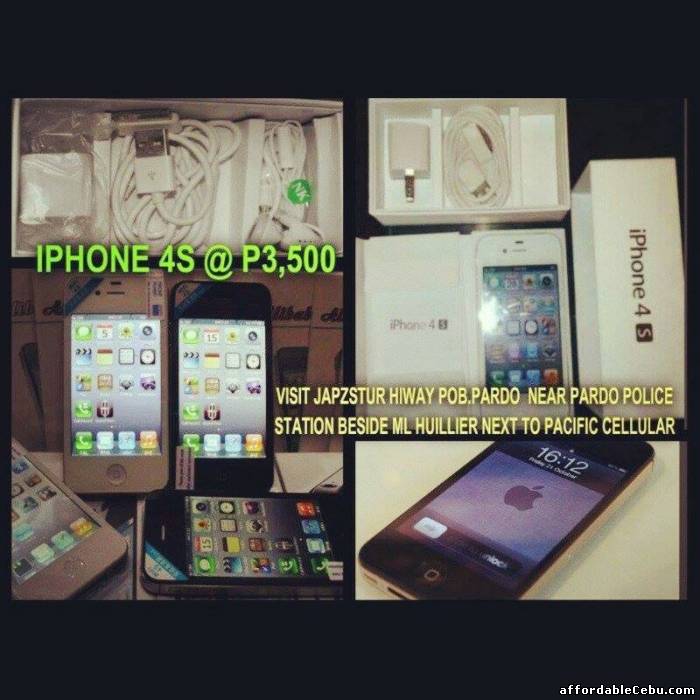 1st picture of FOR SALE: BRANDNEW IPHONE 4S (CLASS A) For Sale in Cebu, Philippines
