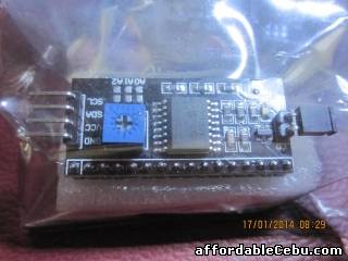 2nd picture of IIC I2C TWI SP​​I Serial Interface Board Module Port For Arduino 1602LCD For Sale in Cebu, Philippines