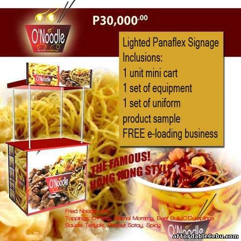 4th picture of Top Best #1 Quality Food Cart Franchise Franchising Business Investment For Sale in Cebu, Philippines