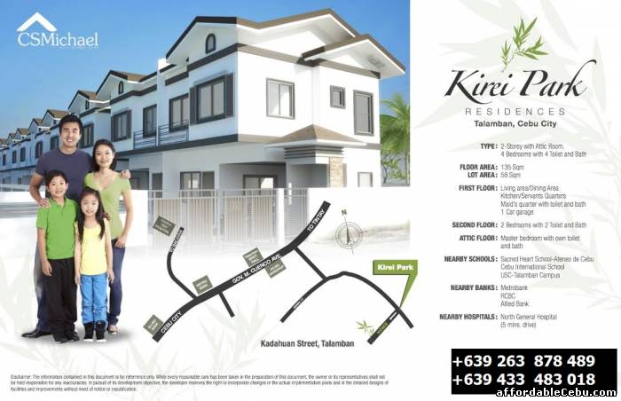 1st picture of rent to own house and lot cebu city kadahuan talamban very elegant unit For Sale in Cebu, Philippines