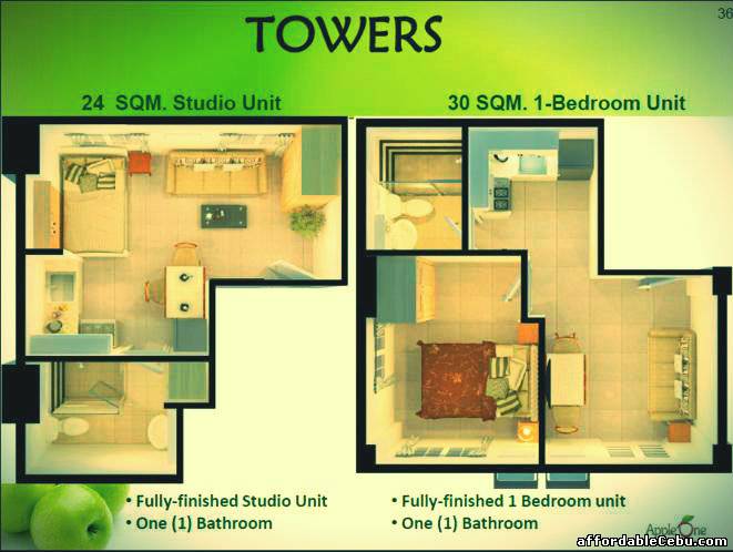 3rd picture of ONE BEDROOM CONDO UNIT NEAR SCHOOLS For Sale in Cebu, Philippines