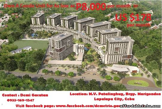 1st picture of Own a Condo Unit for As low as P8000 at Soltana nature residences For Sale in Cebu, Philippines