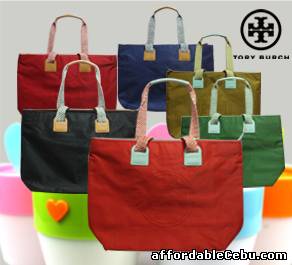 1st picture of Tory Burch Perforated Logo Nylon Tote Bag For Sale in Cebu, Philippines