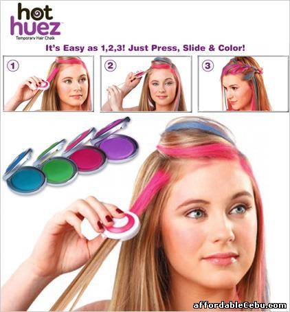 1st picture of Hot Huez Hair Chalk For Sale in Cebu, Philippines