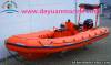 Inflatable fender fast rescue boat