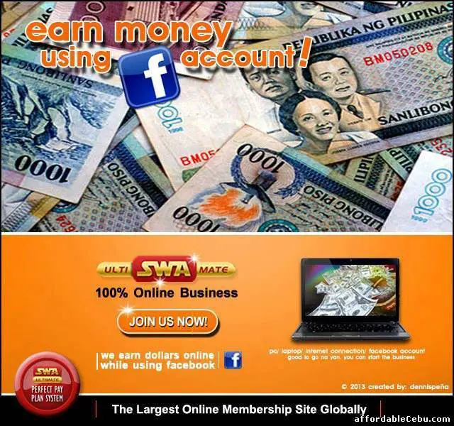 1st picture of EARN MONEY ONLINE Looking For in Cebu, Philippines
