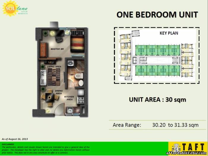 3rd picture of 30sq.m 1 Bedroom Unit 2.2M up to 16% Discount on TCP For Sale in Cebu, Philippines