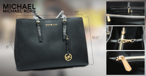 1st picture of Michael Kors Medium Jet Set Multifunction Saffiano Tote For Sale in Cebu, Philippines
