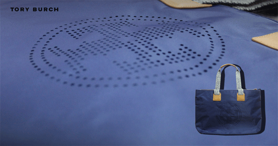 5th picture of Tory Burch Perforated Logo Nylon Tote Bag For Sale in Cebu, Philippines
