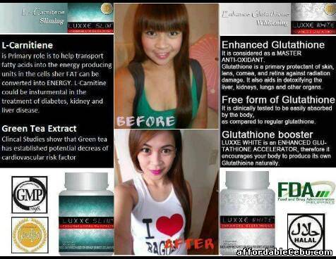 1st picture of Luxxe Slim (W/ L- Carnitine & Tea Tree Extract) Free Shipping Nationwide For Sale in Cebu, Philippines
