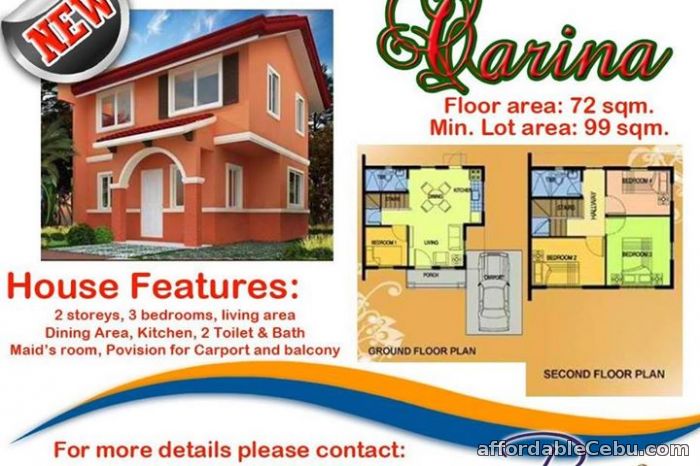 1st picture of Delightful Carina Unit single detached by Camella Homes Talamban, Cebu City For Sale in Cebu, Philippines