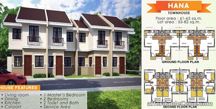 1st picture of 2 storey townhouse for sale in consolacion For Sale in Cebu, Philippines