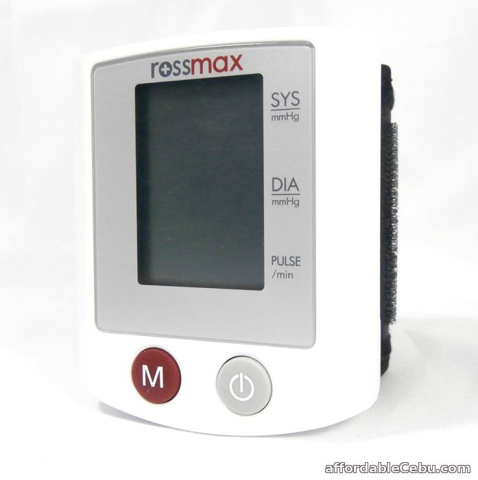 1st picture of Digital Blood Pressure Wrist Type Rossmax For Sale in Cebu, Philippines