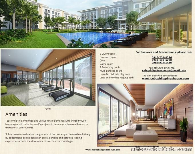 1st picture of 3 bedroom Luxury condo by Rockwell For Sale in Cebu, Philippines
