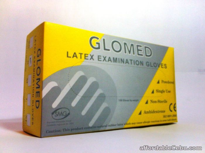 1st picture of Glomed Latex Examination Gloves ( Retail 140) For Sale in Cebu, Philippines