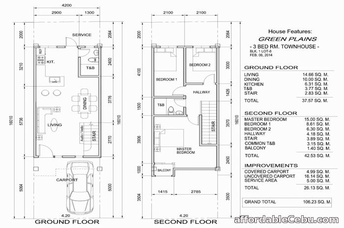 2nd picture of Green Plains Townhouses in Banilad, Cebu City For Sale in Cebu, Philippines