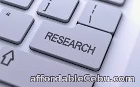 1st picture of Virtual Research Assistant Looking For in Cebu, Philippines