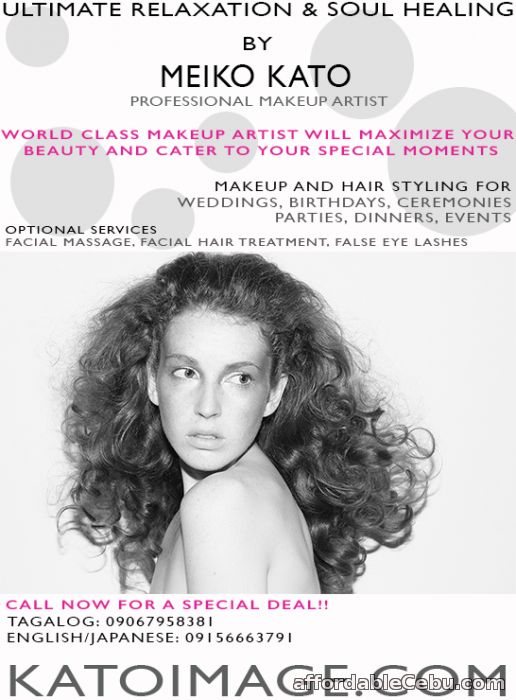 1st picture of "Professional Makeup and Hair Styling for Occasions" Offer in Cebu, Philippines