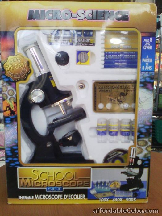 1st picture of 100-900X School Microscope Set For Sale in Cebu, Philippines
