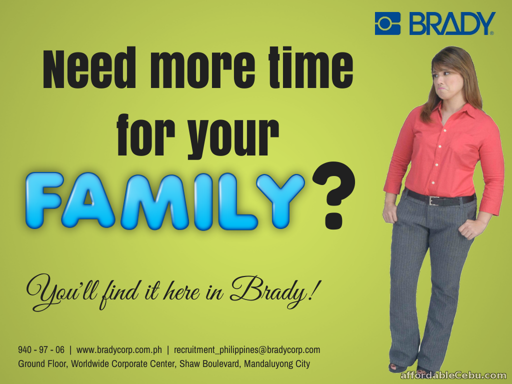 1st picture of Research Analyst - bradycorp.com.ph Looking For in Cebu, Philippines