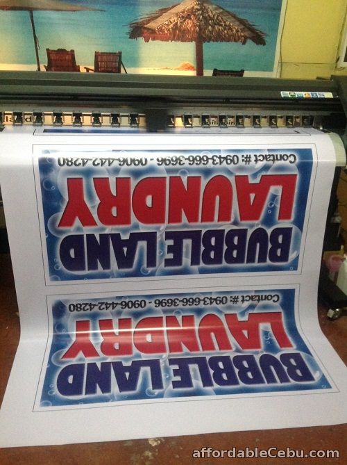 1st picture of TARPAULIN / STICKERS' PRINTING SERVICES Offer in Cebu, Philippines