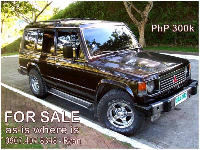 1st picture of FOR SALE PAJERO For Sale in Cebu, Philippines