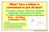 earn a million for the sale of lot