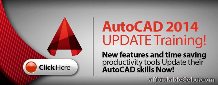 1st picture of AUTOCAD 2014 (2D Drafting & 3D Modeling) Announcement in Cebu, Philippines