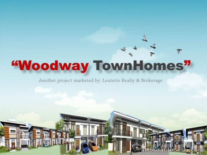 3rd picture of TOWNHOUSE - AMBER MODEL UNIT at Woodway Townhomes Talisay For Sale in Cebu, Philippines