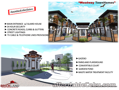 3rd picture of 3 bedroom affordable house, Amber, Woodway Townhomes, Talisay Cebu For Sale in Cebu, Philippines