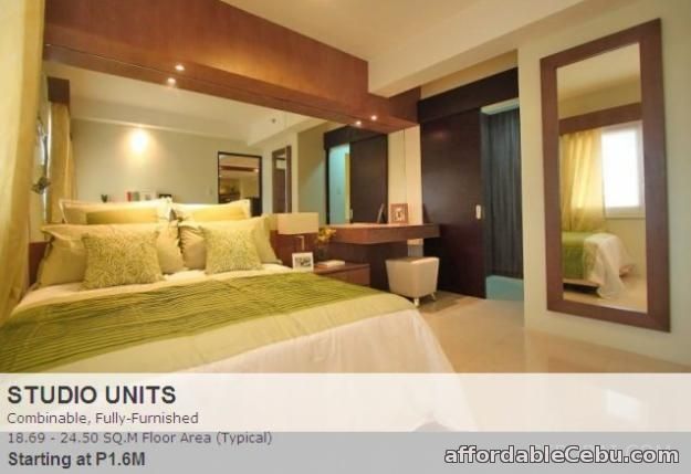 3rd picture of ready for occupancy studio condo unit for sale near SM City and Ayala Cebu For Sale in Cebu, Philippines