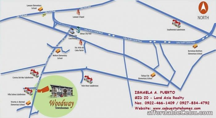 4th picture of 3BR, 2TB House and Lot for Sale (Amber Townhouses) in Woodway Townhomes, Brgy. Pooc, Talisay City, Cebu For Sale in Cebu, Philippines