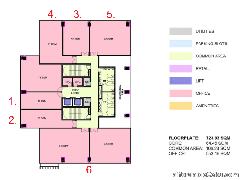 Whole Floor For Sale For Businesses Office Located at I.T. Park, Cebu