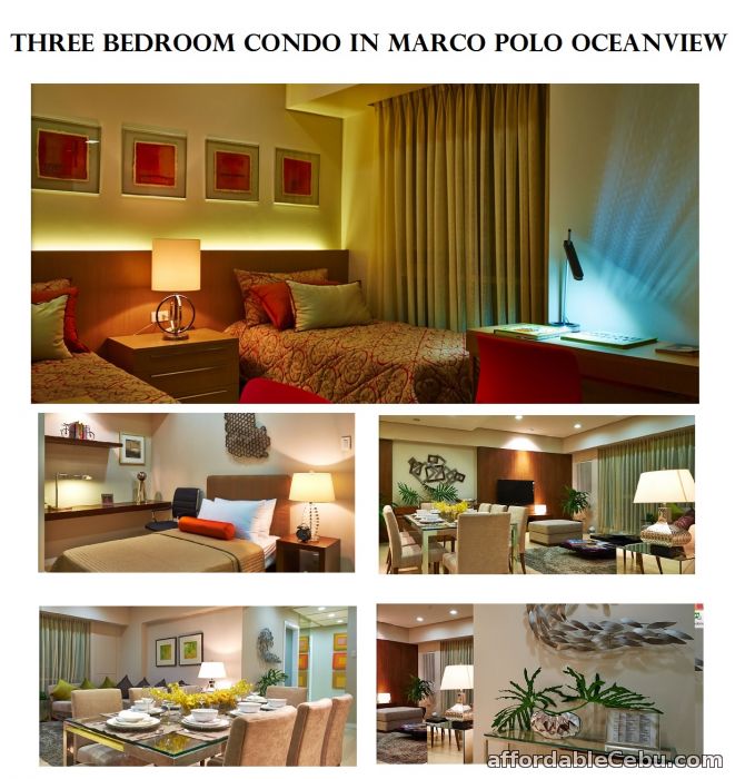 1st picture of 3 bedroom Luxury condo in Marco Polo Oceanview For Sale in Cebu, Philippines